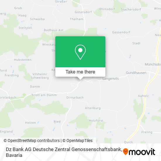 Dz Bank AG Deutsche Zentral Genossenschaftsbank map