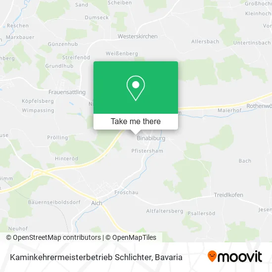 Карта Kaminkehrermeisterbetrieb Schlichter