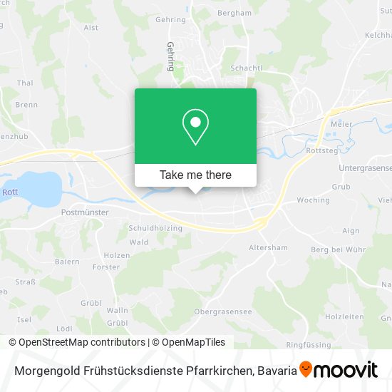 Morgengold Frühstücksdienste Pfarrkirchen map