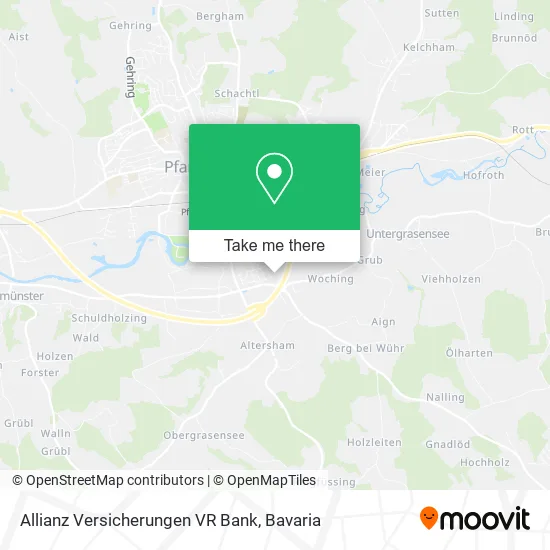 Карта Allianz Versicherungen VR Bank