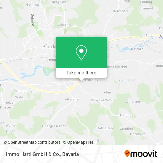 Карта Immo Hartl GmbH & Co.
