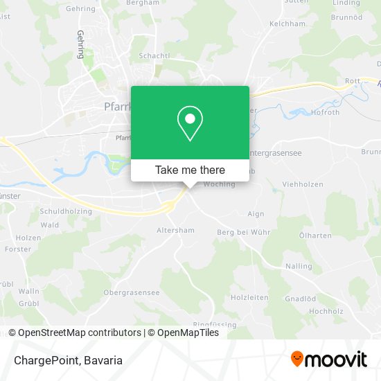 ChargePoint map