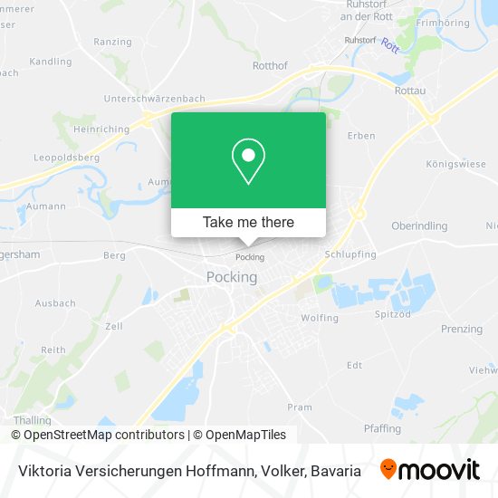 Viktoria Versicherungen Hoffmann, Volker map