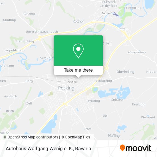 Autohaus Wolfgang Wenig e. K. map