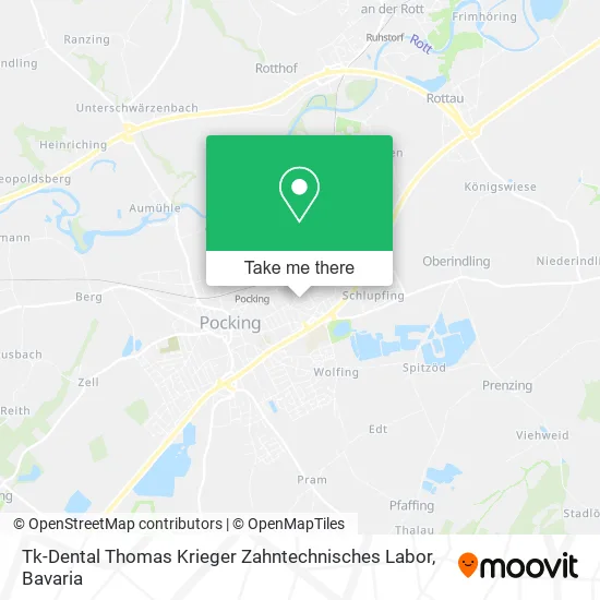 Карта Tk-Dental Thomas Krieger Zahntechnisches Labor