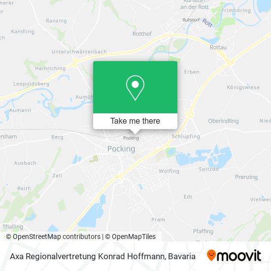 Axa Regionalvertretung Konrad Hoffmann map