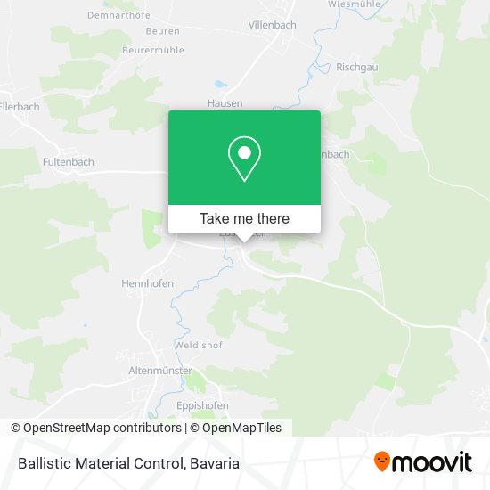 Ballistic Material Control map