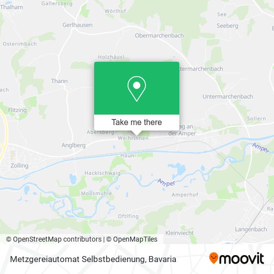 Metzgereiautomat Selbstbedienung map