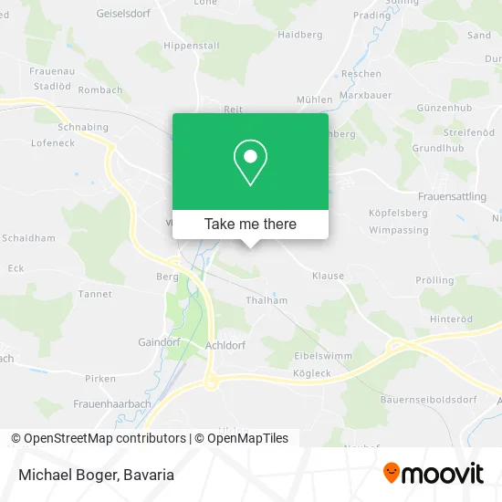 Карта Michael Boger