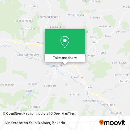 Kindergarten St. Nikolaus map