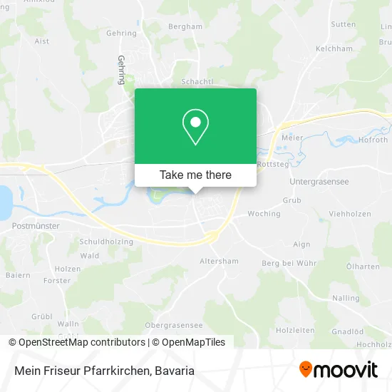 Карта Mein Friseur Pfarrkirchen