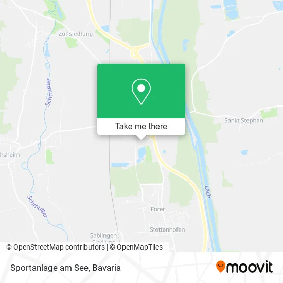 Карта Sportanlage am See