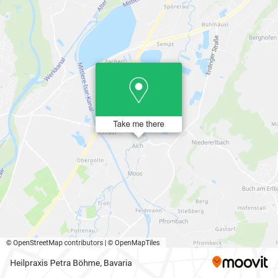 Карта Heilpraxis Petra Böhme