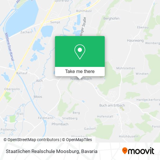 Staatlichen Realschule Moosburg map