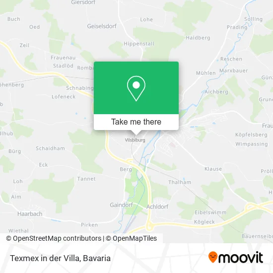 Карта Texmex in der Villa