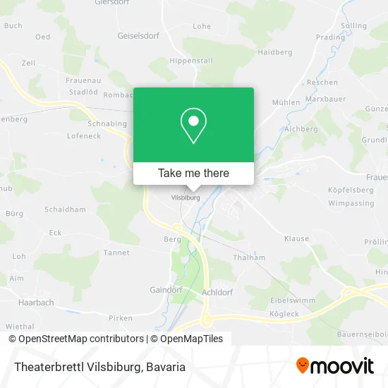 Карта Theaterbrettl Vilsbiburg