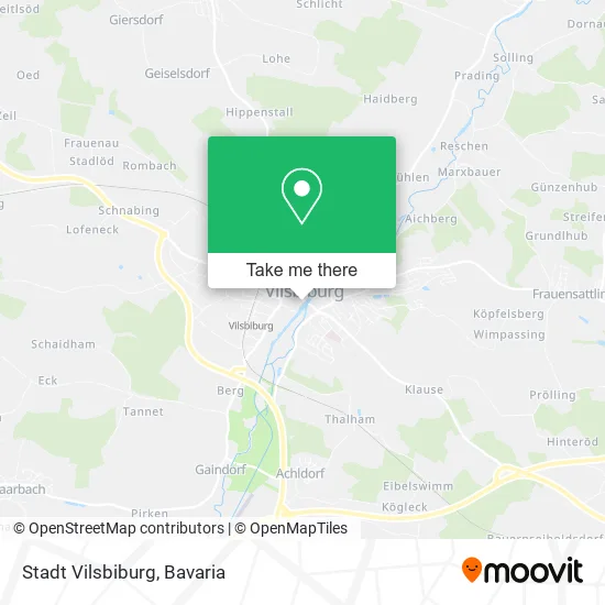 Карта Stadt Vilsbiburg
