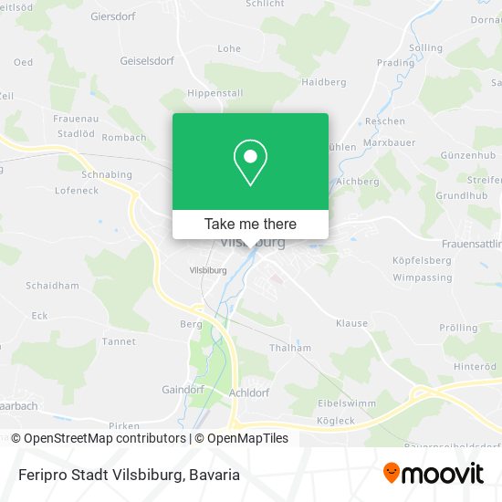 Feripro Stadt Vilsbiburg map