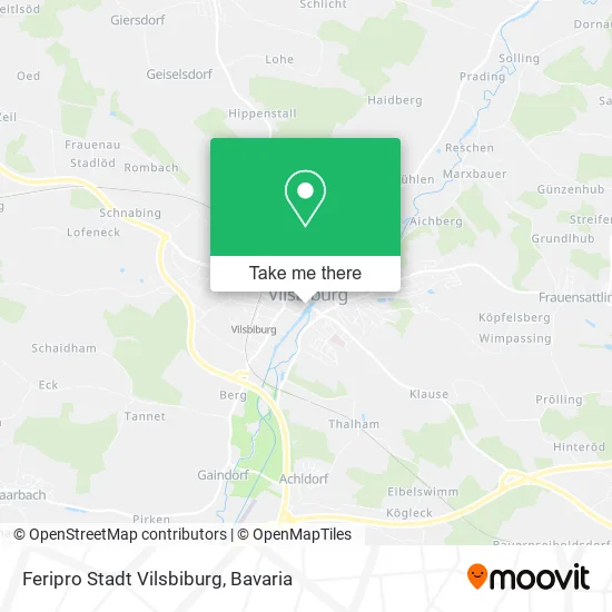Карта Feripro Stadt Vilsbiburg