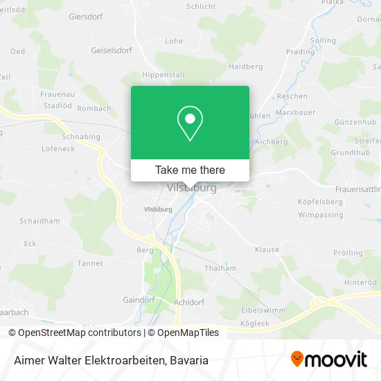 Карта Aimer Walter Elektroarbeiten