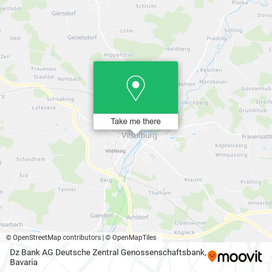 Dz Bank AG Deutsche Zentral Genossenschaftsbank map