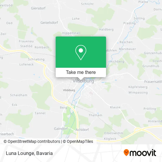Карта Luna Lounge