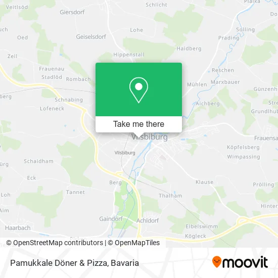 Карта Pamukkale Döner & Pizza