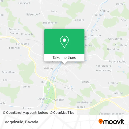 Карта Vogelwuid