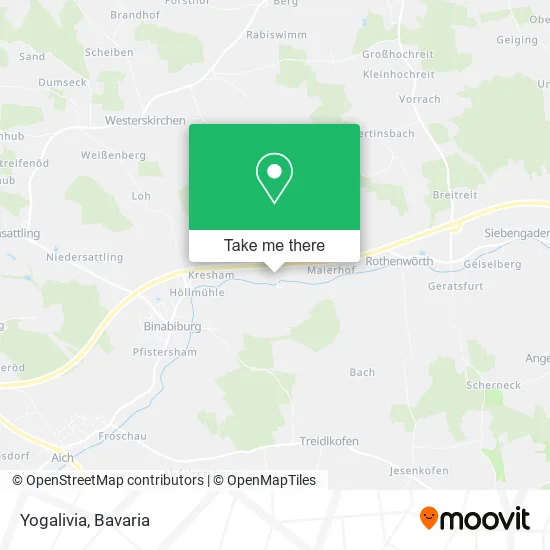 Карта Yogalivia