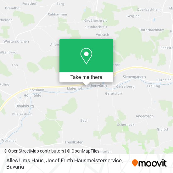 Alles Ums Haus, Josef Fruth Hausmeisterservice map