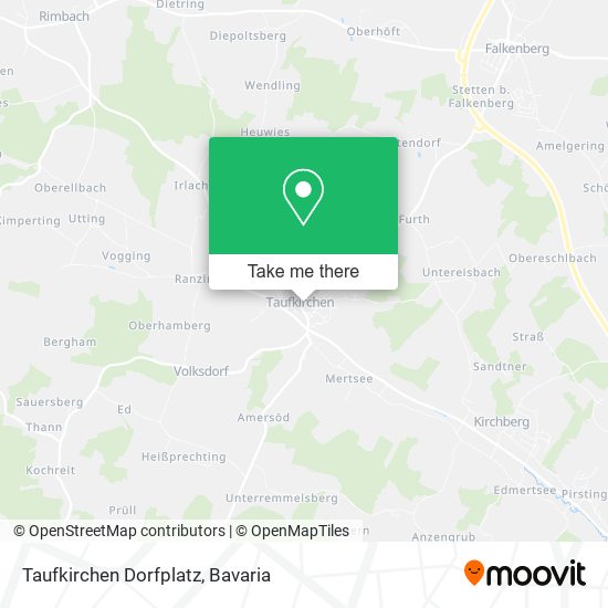 Taufkirchen Dorfplatz map
