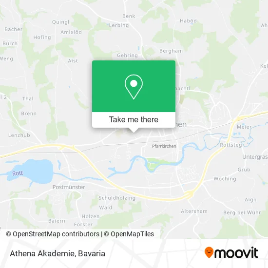 Карта Athena Akademie