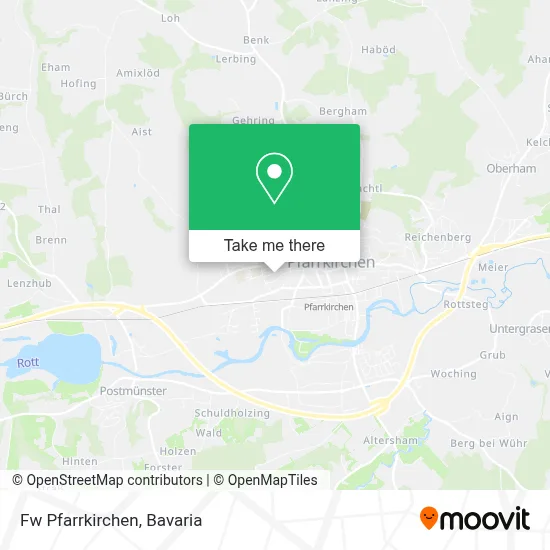 Fw Pfarrkirchen map