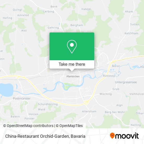 China-Restaurant Orchid-Garden map