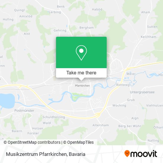 Musikzentrum Pfarrkirchen map