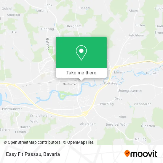 Карта Easy Fit Passau