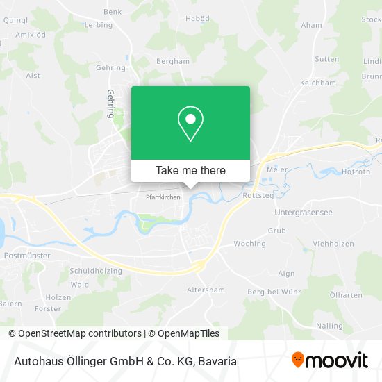 Autohaus Öllinger GmbH & Co. KG map