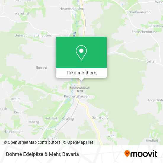 Карта Böhme Edelpilze & Mehr