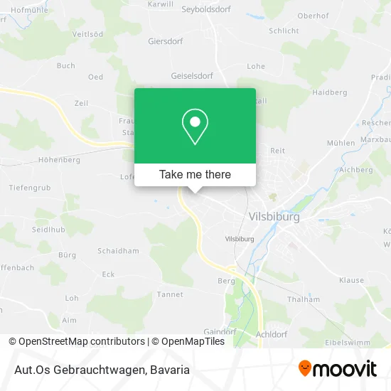 Карта Aut.Os Gebrauchtwagen