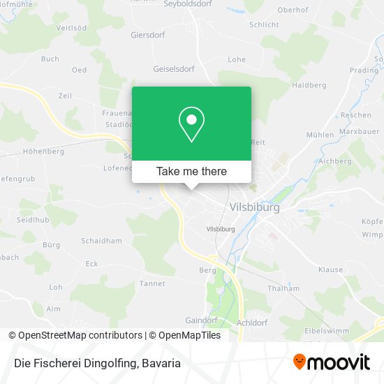 Die Fischerei Dingolfing map