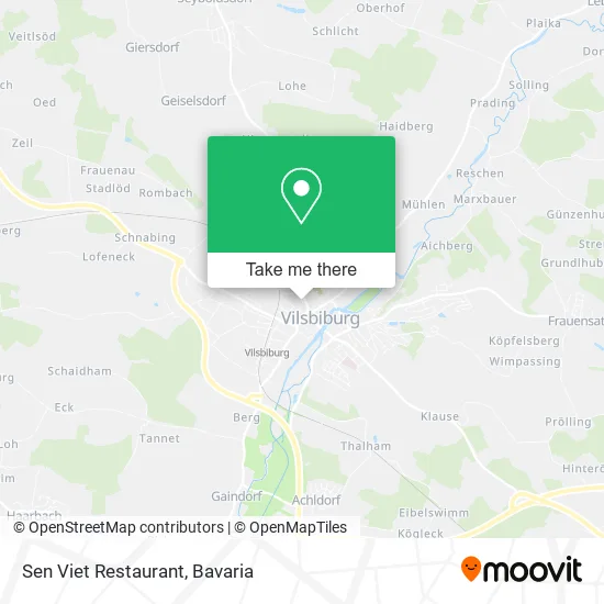 Карта Sen Viet Restaurant