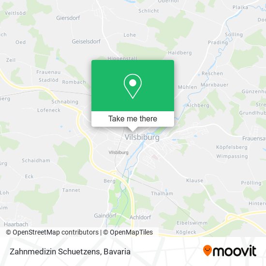 Zahnmedizin Schuetzens map
