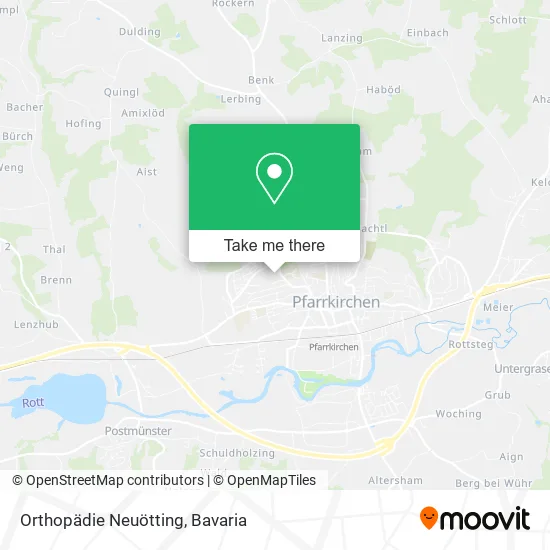Orthopädie Neuötting map