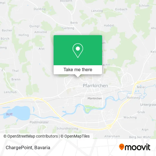 Карта ChargePoint
