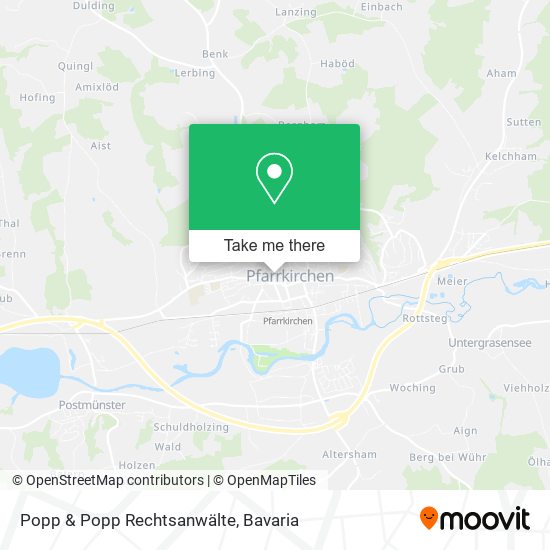 Popp & Popp Rechtsanwälte map