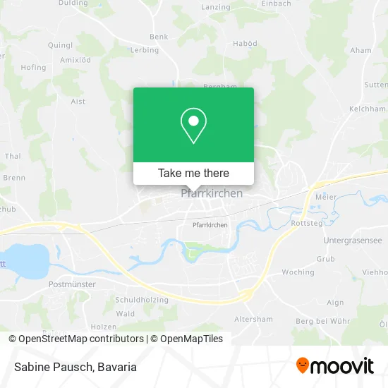 Карта Sabine Pausch