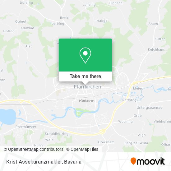 Krist Assekuranzmakler map