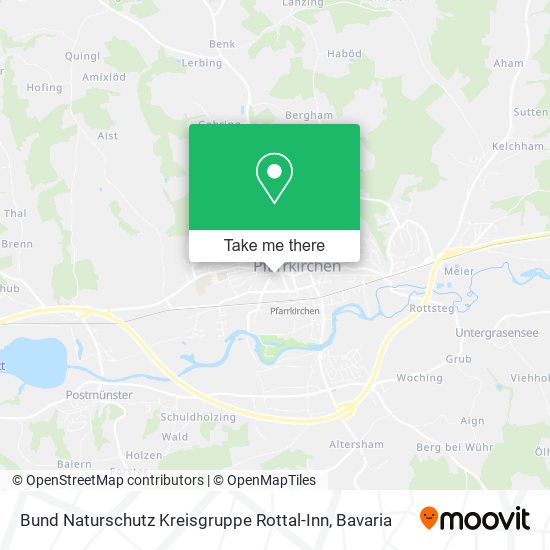 Bund Naturschutz Kreisgruppe Rottal-Inn map