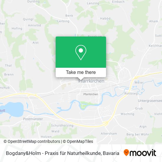Bogdany&Holm - Praxis für Naturheilkunde map