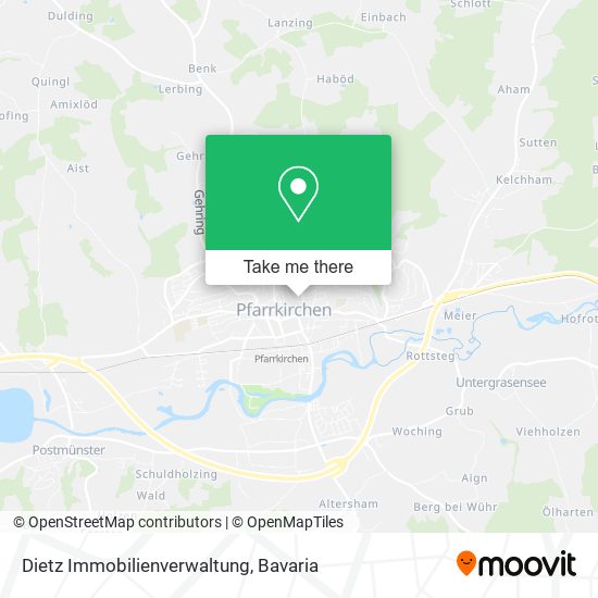 Dietz Immobilienverwaltung map